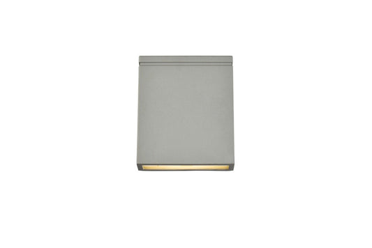 Elegant Furniture & Lighting - Raine Integrated LED wall sconce in silver - LDOD4023S veiw 1