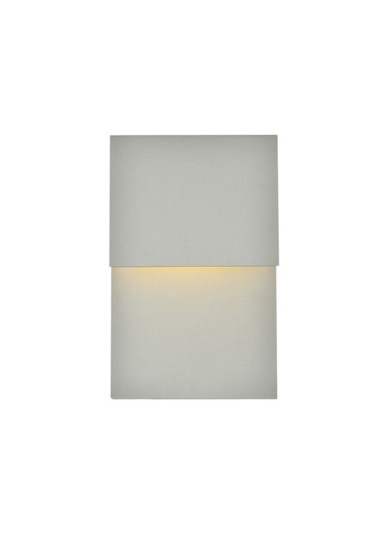 Elegant Furniture & Lighting - Raine Integrated LED wall sconce in silver - LDOD4029S veiw 1
