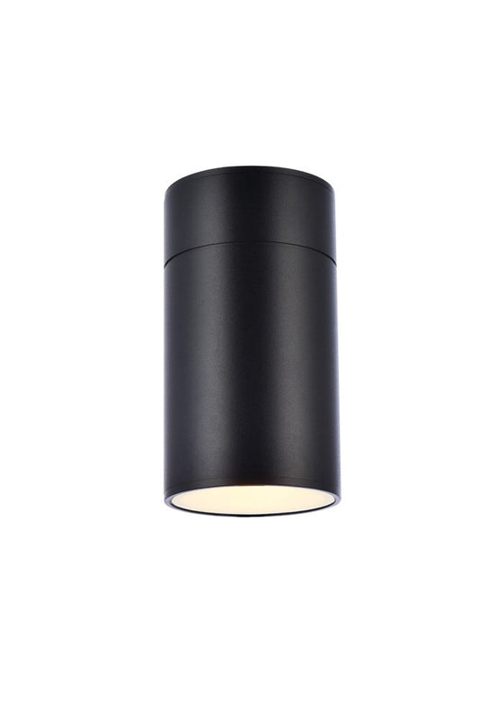 Elegant Furniture & Lighting - Raine Outdoor Wall in black - LDOD4039BK veiw 1