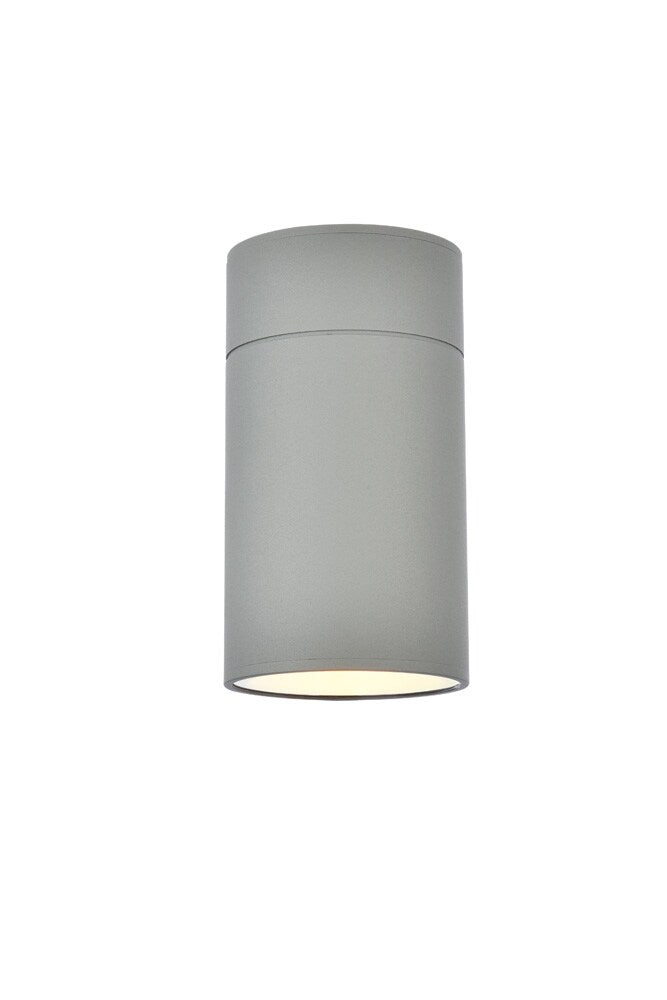 Elegant Furniture & Lighting - Raine Outdoor Wall in Silver - LDOD4039S veiw 1