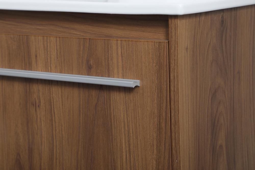 Elegant Furniture & Lighting - Rasina 36 inch Single Bathroom Floating Vanity in Walnut Brown - VF44036WB veiw 6