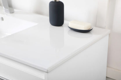 Elegant Furniture & Lighting - Rasina 48 inch Single Bathroom Floating Vanity in White - VF44048WH veiw 4