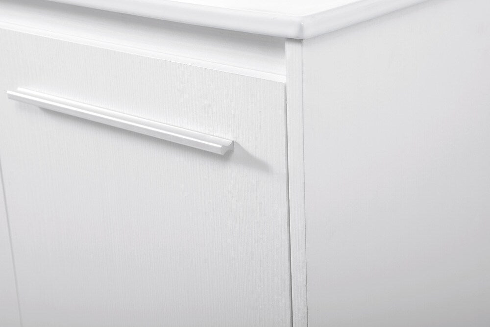 Elegant Furniture & Lighting - Rasina 48 inch Single Bathroom Floating Vanity in White - VF44048WH veiw 5