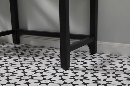 Elegant Furniture & Lighting - Raya 36 inch ADA compliant Single bathroom metal vanity in black - VF14536BK veiw 6