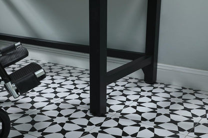 Elegant Furniture & Lighting - Raya 54 Inch ADA Compliant SIngle Bathroom Metal Vanity In Black - VF14554BK veiw 7