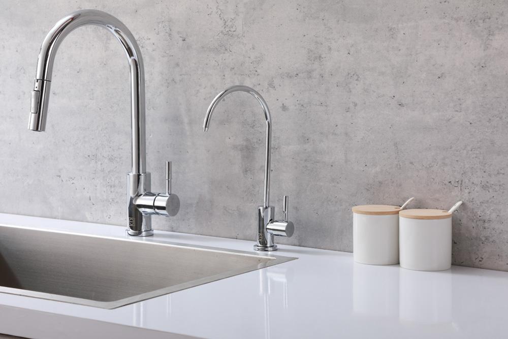 Elegant Furniture & Lighting - Rian Single Handle Cold Water Dispenser in Chrome - FAK-303PCH veiw 2