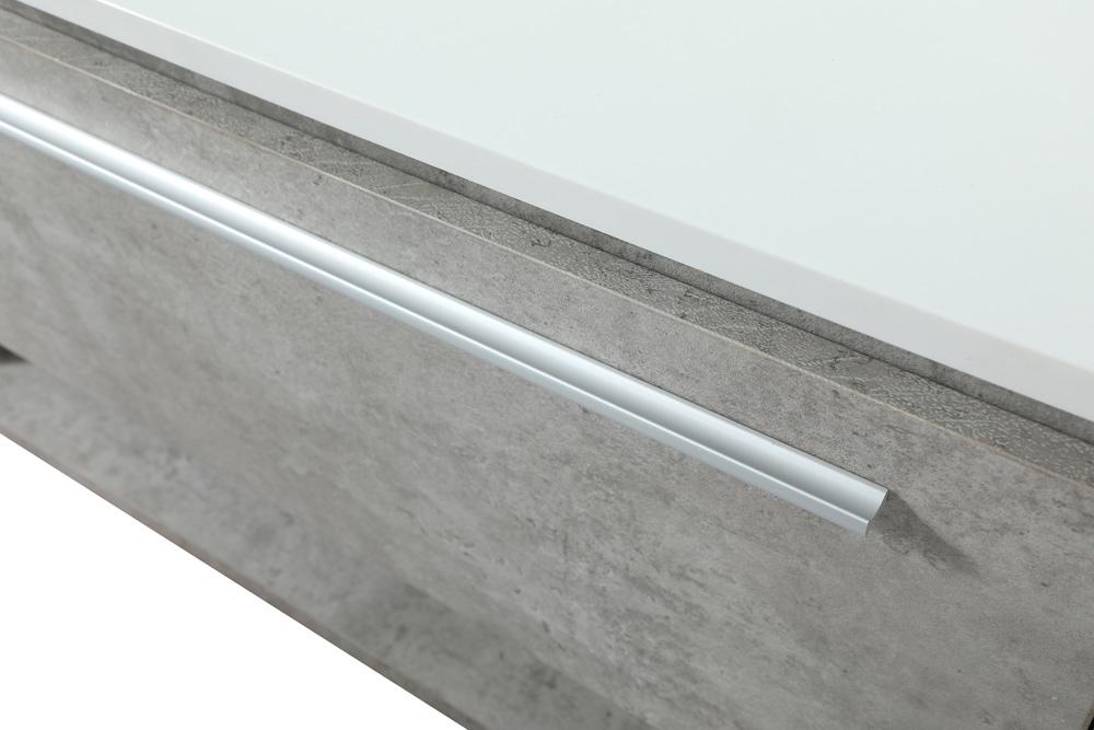 Elegant Furniture & Lighting - Roman 36 inch Single bathroom vanity in concrete grey - VF43536MCG veiw 5