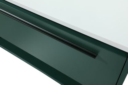 Elegant Furniture & Lighting - Roman 36 inch Single bathroom vanity in green - VF43536MGN veiw 5