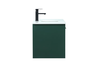 Elegant Furniture & Lighting - Roman 36 inch Single bathroom vanity in green - VF43536MGN veiw 7