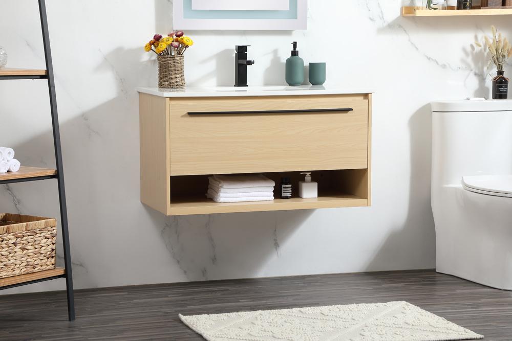 Elegant Furniture & Lighting - Roman 36 inch Single bathroom vanity in maple - VF43536MMP veiw 9