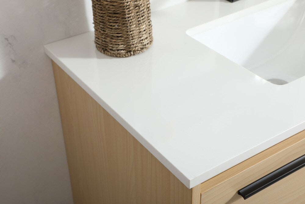 Elegant Furniture & Lighting - Roman 36 inch Single bathroom vanity in maple - VF43536MMP veiw 12