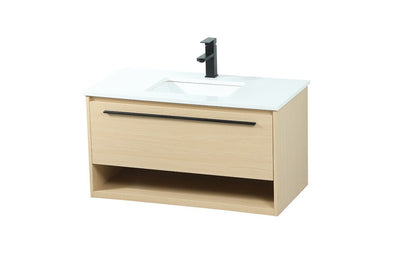 Elegant Furniture & Lighting - Roman 36 inch Single bathroom vanity in maple - VF43536MMP veiw 15