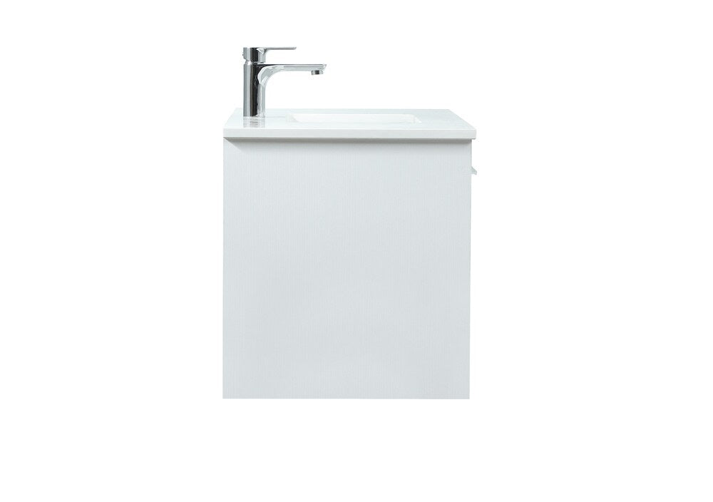 Elegant Furniture & Lighting - Roman 36 inch Single bathroom vanity in white - VF43536MWH veiw 7