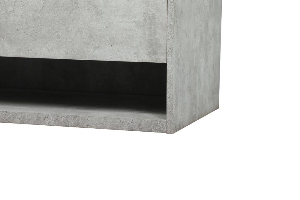 Elegant Furniture & Lighting - Roman 40 inch Single bathroom vanity in concrete grey - VF43540MCG veiw 6