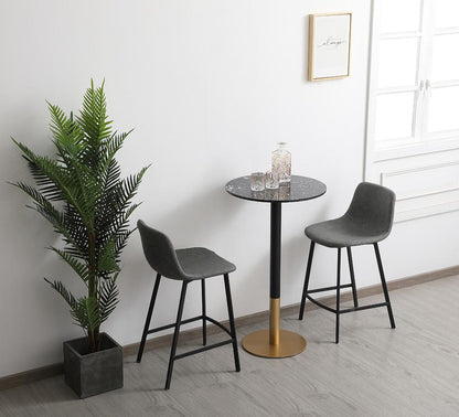 Elegant Furniture & Lighting - Ronan 23 inch pub table in black - AF110224BK veiw 4