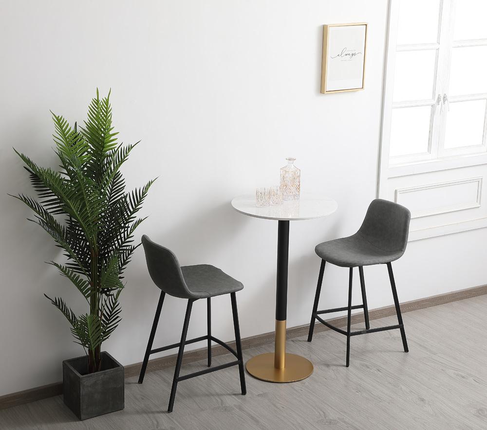 Elegant Furniture & Lighting - Ronan 23 inch pub table in white - AF110224WH veiw 4