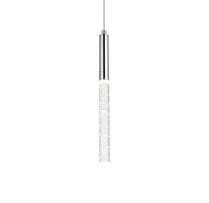 Elegant Furniture & Lighting - Ruelle 1 light Chrome Pendant - 5203D5C veiw 3
