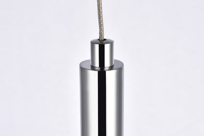 Elegant Furniture & Lighting - Ruelle 1 light Chrome Pendant - 5203D5C veiw 6