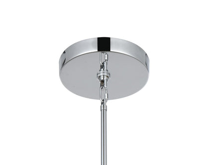 Elegant Furniture & Lighting - Sienna 46 inch three tiers crystal starburst chandelier in chrome - 2502G46L3C veiw 9