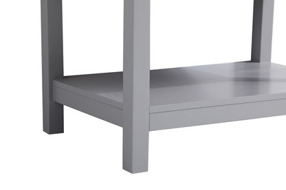 Elegant Furniture & Lighting - Sinclaire 30 inch Single Bathroom Vanity in Grey with Backsplash - VF19030GR-BS veiw 6