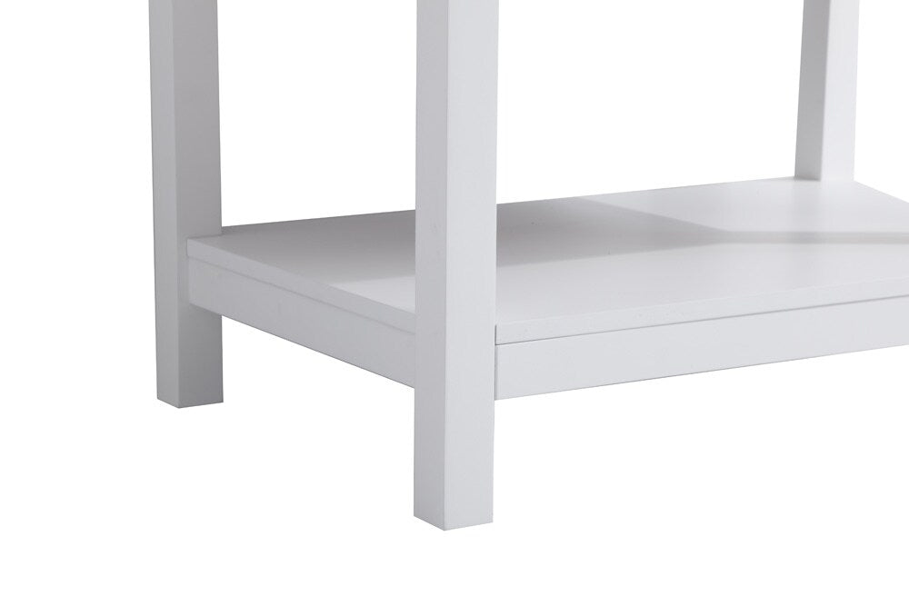 Elegant Furniture & Lighting - Sinclaire 30 inch Single Bathroom Vanity in White with Backsplash - VF19030WH-BS veiw 6