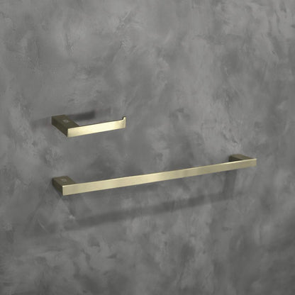 Elegant Furniture & Lighting - Sofia 2-Piece Bathroom Hardware Set in Brushed Gold - HWB-13S2BGD veiw 2