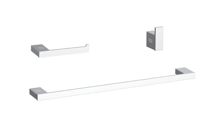 Elegant Furniture & Lighting - Sofia 3-Piece Bathroom Hardware Set in Chrome - HWB-13S3HPCH veiw 1