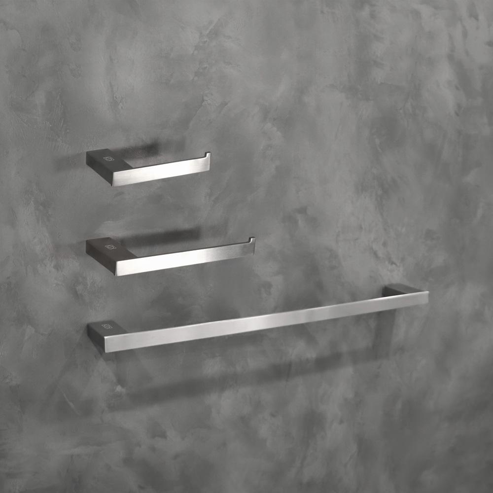 Elegant Furniture & Lighting - Sofia 3-Piece Bathroom Hardware Set in Brushed Nickel - HWB-13S3RBNK veiw 2