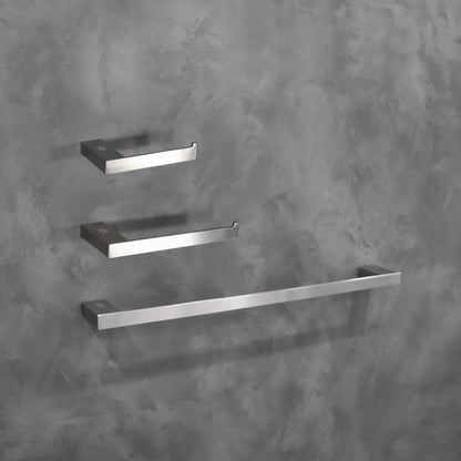 Elegant Furniture & Lighting - Sofia 3-Piece Bathroom Hardware Set in Brushed Nickel - HWB-13S3RBNK veiw 2