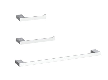 Elegant Furniture & Lighting - Sofia 3-Piece Bathroom Hardware Set in Chrome - HWB-13S3RPCH veiw 1
