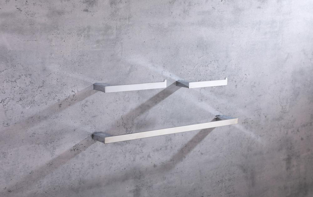 Elegant Furniture & Lighting - Sofia 3-Piece Bathroom Hardware Set in Chrome - HWB-13S3RPCH veiw 2