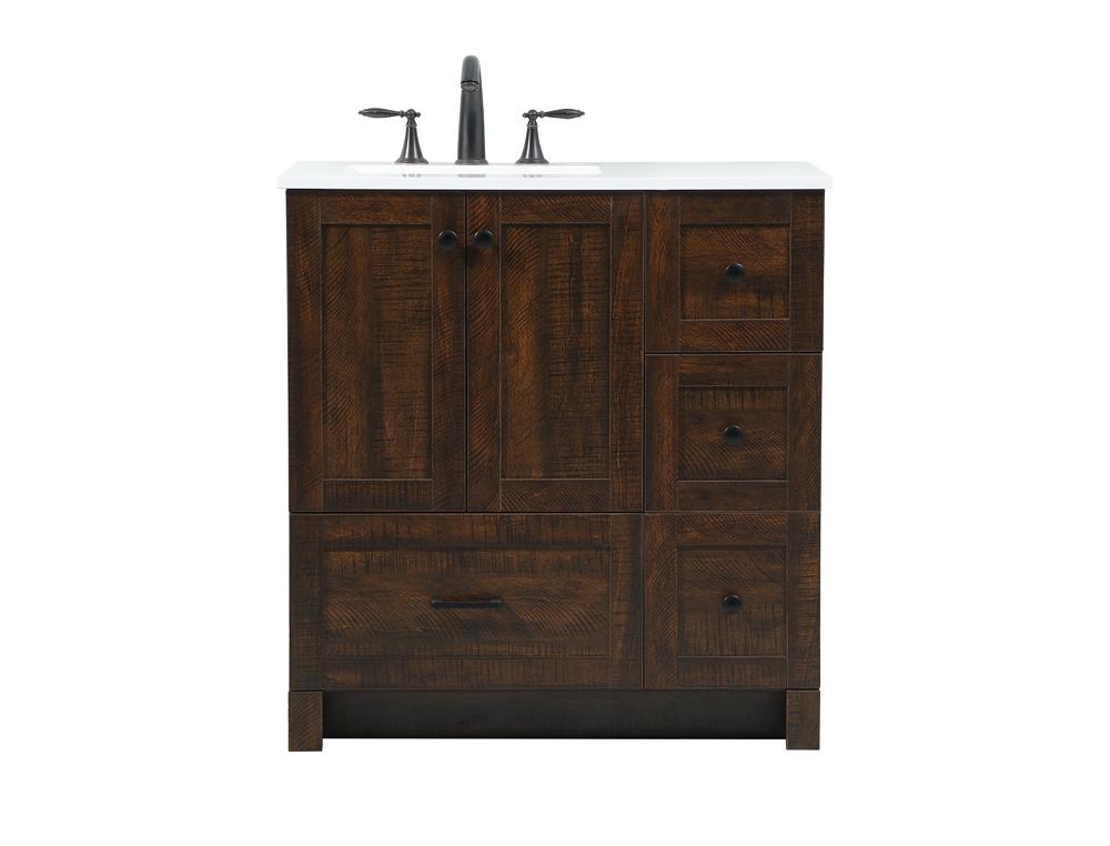 Elegant Furniture & Lighting - Soma 32 inch Single bathroom vanity in expresso - VF2832EX veiw 1