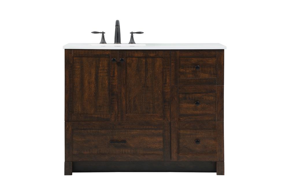 Elegant Furniture & Lighting - Soma 42 inch Single bathroom vanity in expresso - VF2842EX veiw 1