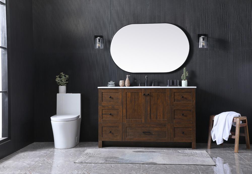 Elegant Furniture & Lighting - Soma 54 Inch SIngle Bathroom Vanity In Expresso - VF2854EX veiw 5