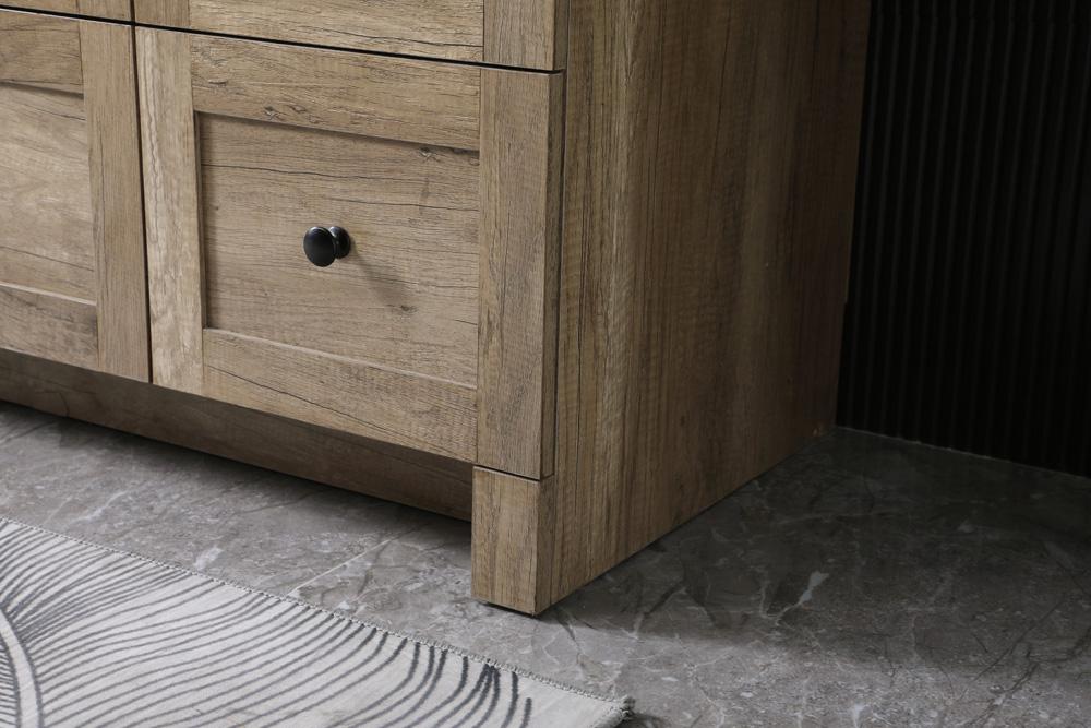 Elegant Furniture & Lighting - Soma 54 Inch SIngle Bathroom Vanity In Natural Oak - VF2854NT veiw 7
