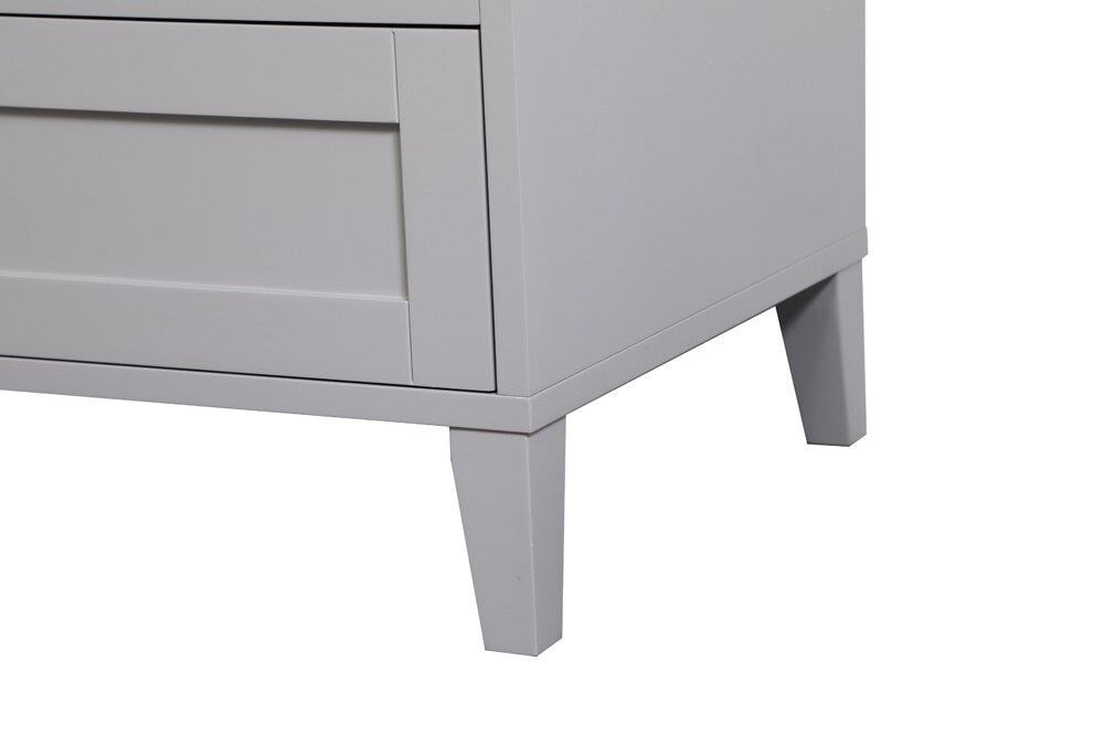Elegant Furniture & Lighting - Sommerville 30 inch Single Bathroom Vanity in Grey with Backsplash - VF18030GR-BS veiw 6