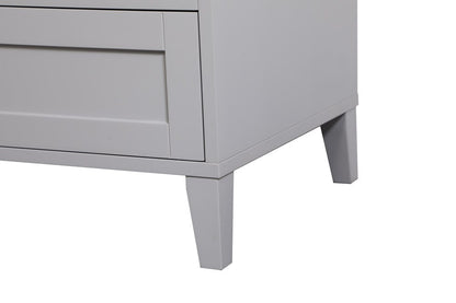 Elegant Furniture & Lighting - Sommerville 30 inch Single Bathroom Vanity in Grey with Backsplash - VF18030GR-BS veiw 6