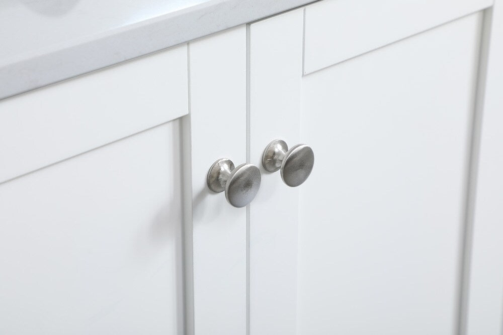 Elegant Furniture & Lighting - Sommerville 36 inch Single Bathroom Vanity in White with Backsplash - VF18036WH-BS veiw 11