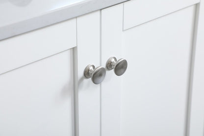 Elegant Furniture & Lighting - Sommerville 36 inch Single Bathroom Vanity in White with Backsplash - VF18036WH-BS veiw 11