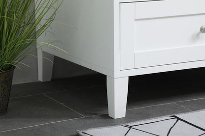 Elegant Furniture & Lighting - Sommerville 36 inch Single Bathroom Vanity in White with Backsplash - VF18036WH-BS veiw 12