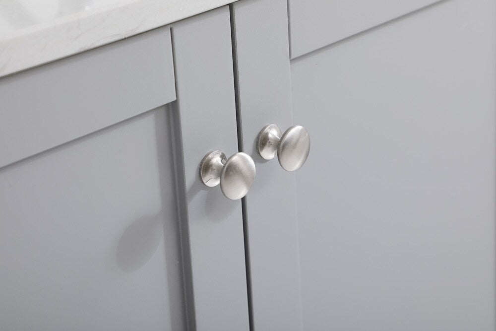 Elegant Furniture & Lighting - Sommerville 42 inch Single Bathroom Vanity in Grey with Backsplash - VF18042GR-BS veiw 11