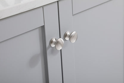 Elegant Furniture & Lighting - Sommerville 42 inch Single Bathroom Vanity in Grey with Backsplash - VF18042GR-BS veiw 11