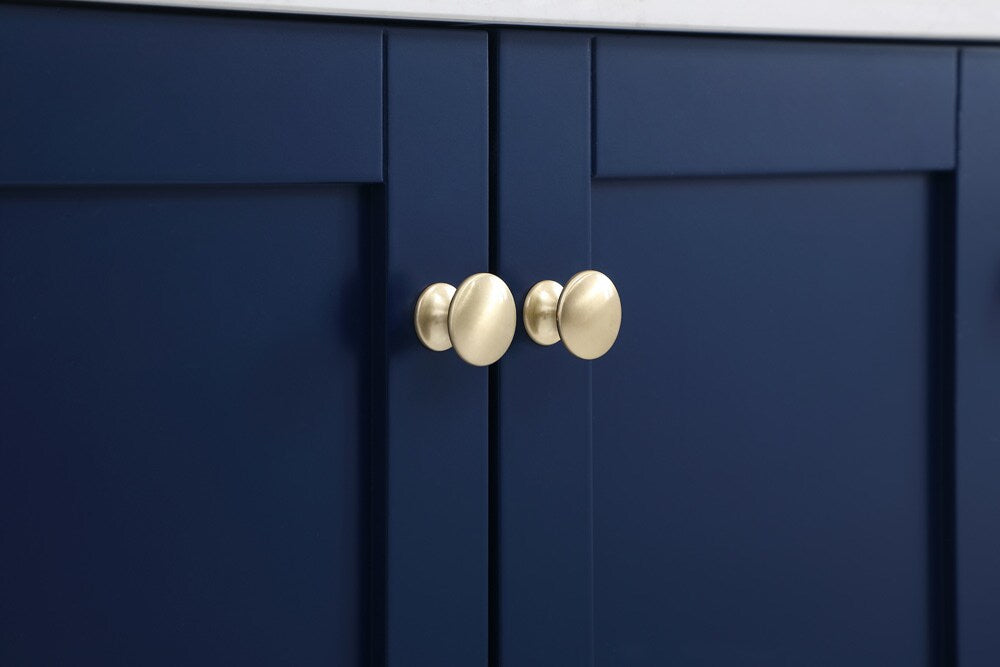 Elegant Furniture & Lighting - Sommerville 48 inch Single Bathroom Vanity in Blue with Backsplash - VF18048BL-BS veiw 6
