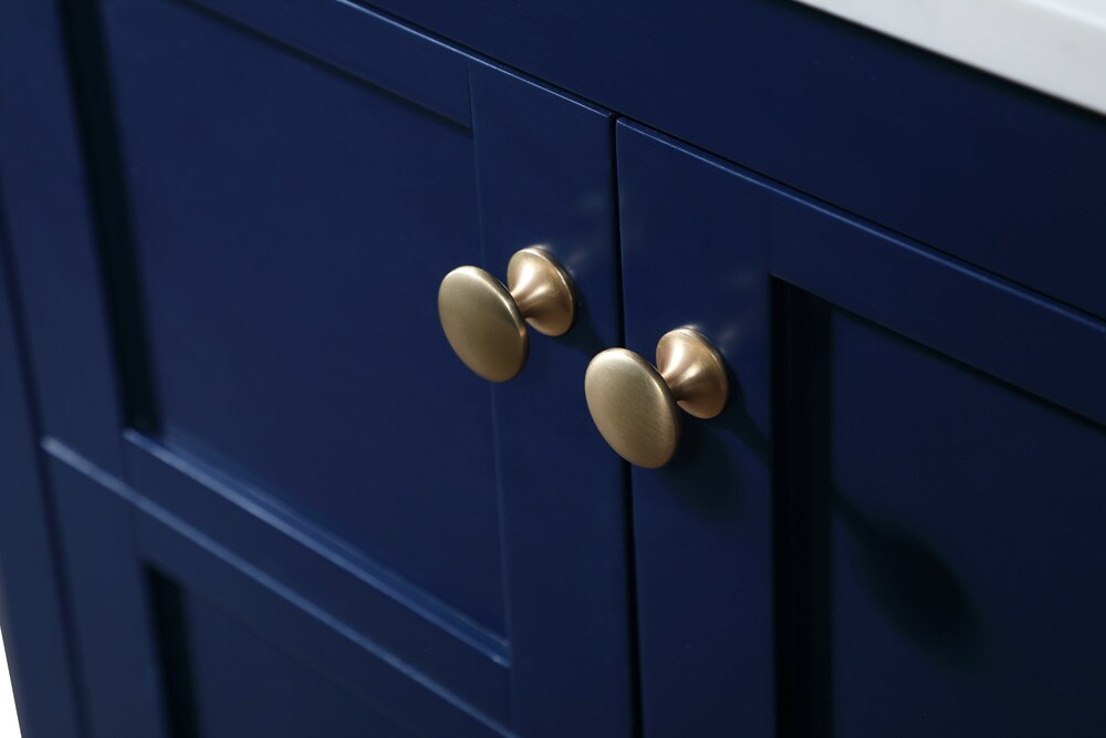 Elegant Furniture & Lighting - Theo 24 inch Single bathroom vanity in blue - VF16424BL veiw 5