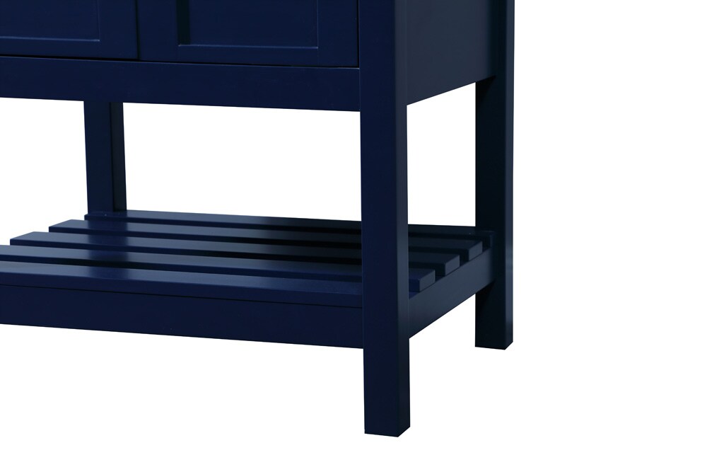 Elegant Furniture & Lighting - Theo 24 inch Single bathroom vanity in blue - VF16424BL veiw 6