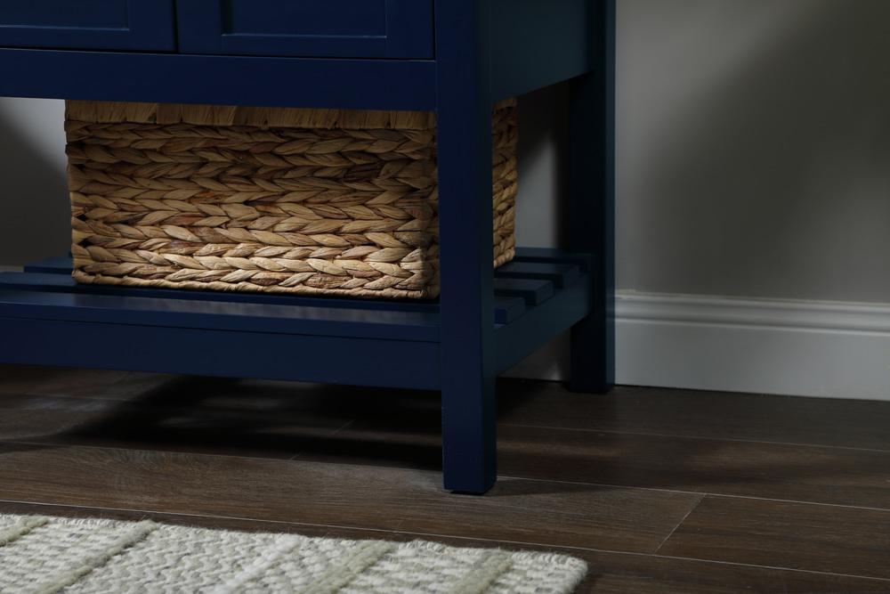 Elegant Furniture & Lighting - Theo 24 inch Single bathroom vanity in blue - VF16424BL veiw 13