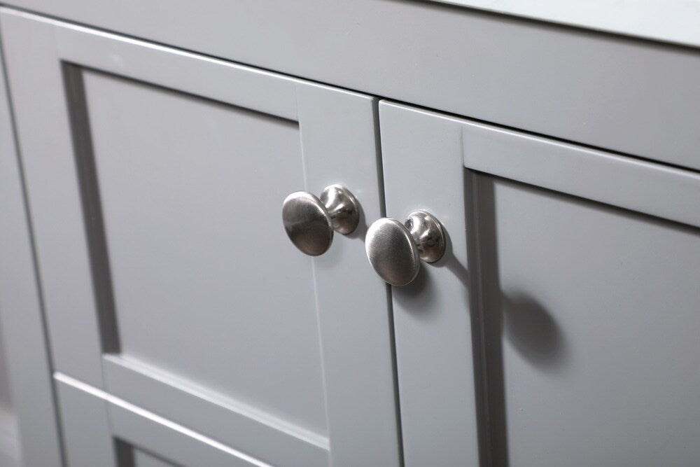 Elegant Furniture & Lighting - Theo 24 inch Single bathroom vanity in grey - VF16424GR veiw 5