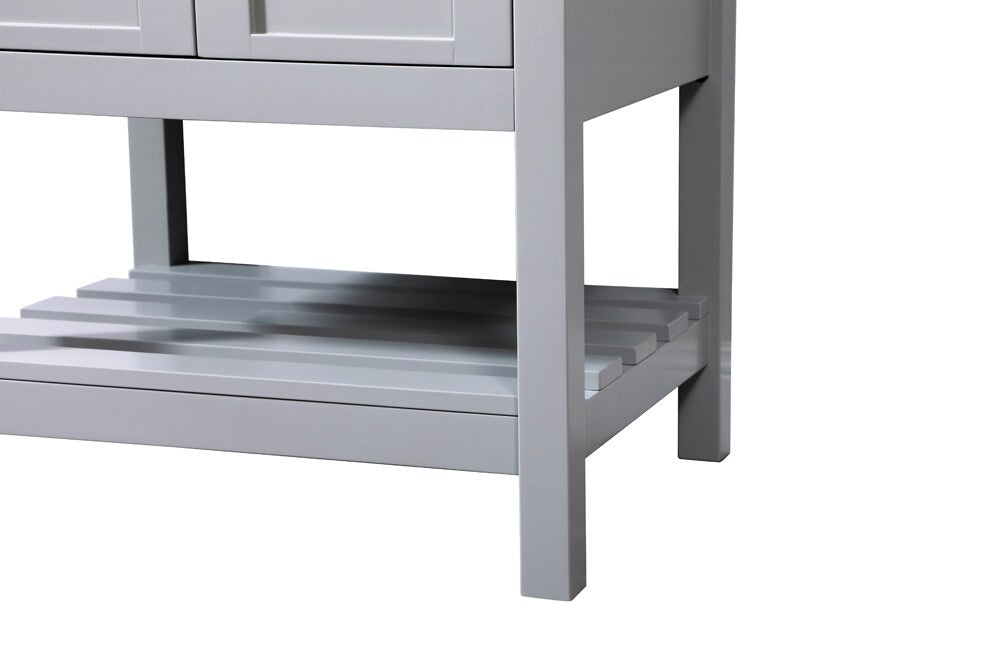 Elegant Furniture & Lighting - Theo 24 inch Single bathroom vanity in grey - VF16424GR veiw 6