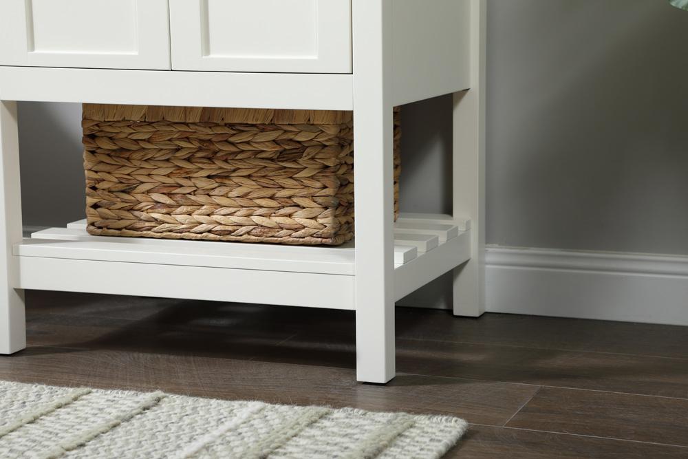 Elegant Furniture & Lighting - Theo 24 inch Single bathroom vanity in white - VF16424WH veiw 13