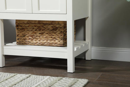 Elegant Furniture & Lighting - Theo 24 inch Single bathroom vanity in white - VF16424WH veiw 13